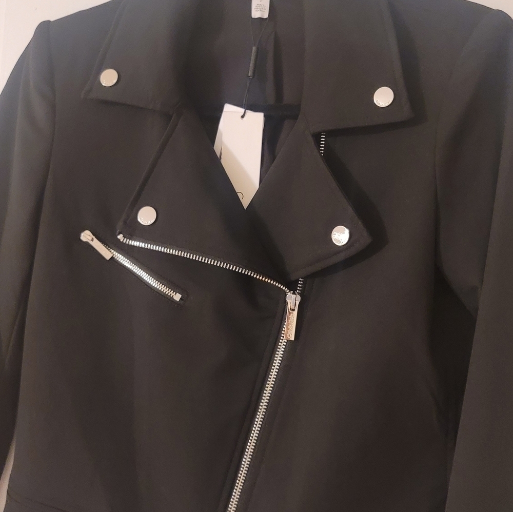 Calvin Klein Asymmetrical Zip Jacket - Picture 6 of 12